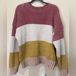 TxS Color Block Sweater
